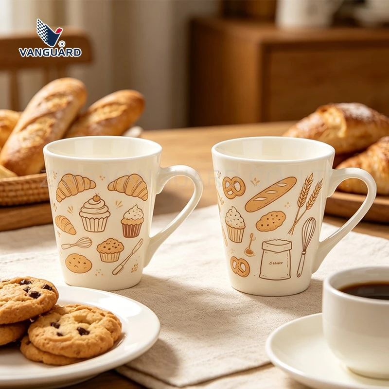 v shaped latte coffee mug v shaped latte coffee mug